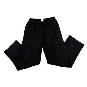 TNA Black Wide Leg Cargo Pants